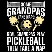 Funny Pickleball Design For Grandpa Pickleball Player Backpack