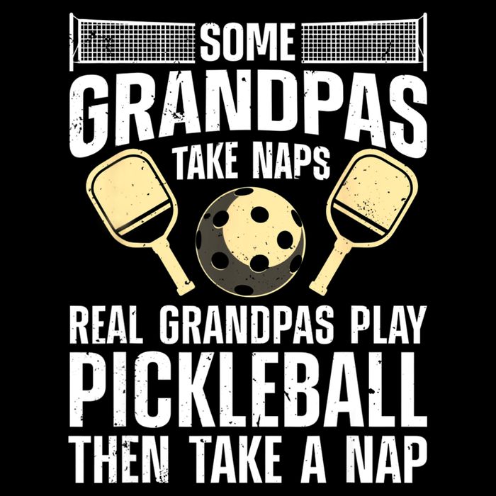 Funny Pickleball Design For Grandpa Pickleball Player Backpack