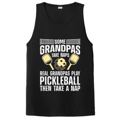 Funny Pickleball Design For Grandpa Pickleball Player PosiCharge Competitor Tank