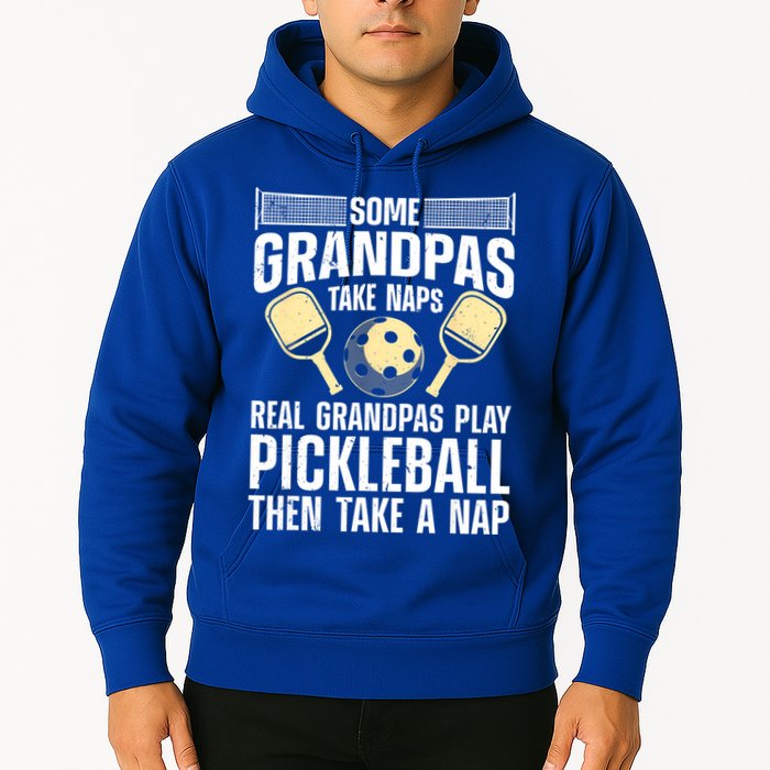 Funny Pickleball Design For Grandpa Pickleball Player Hoodie