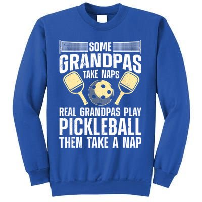 Funny Pickleball Design For Grandpa Pickleball Player Sweatshirt