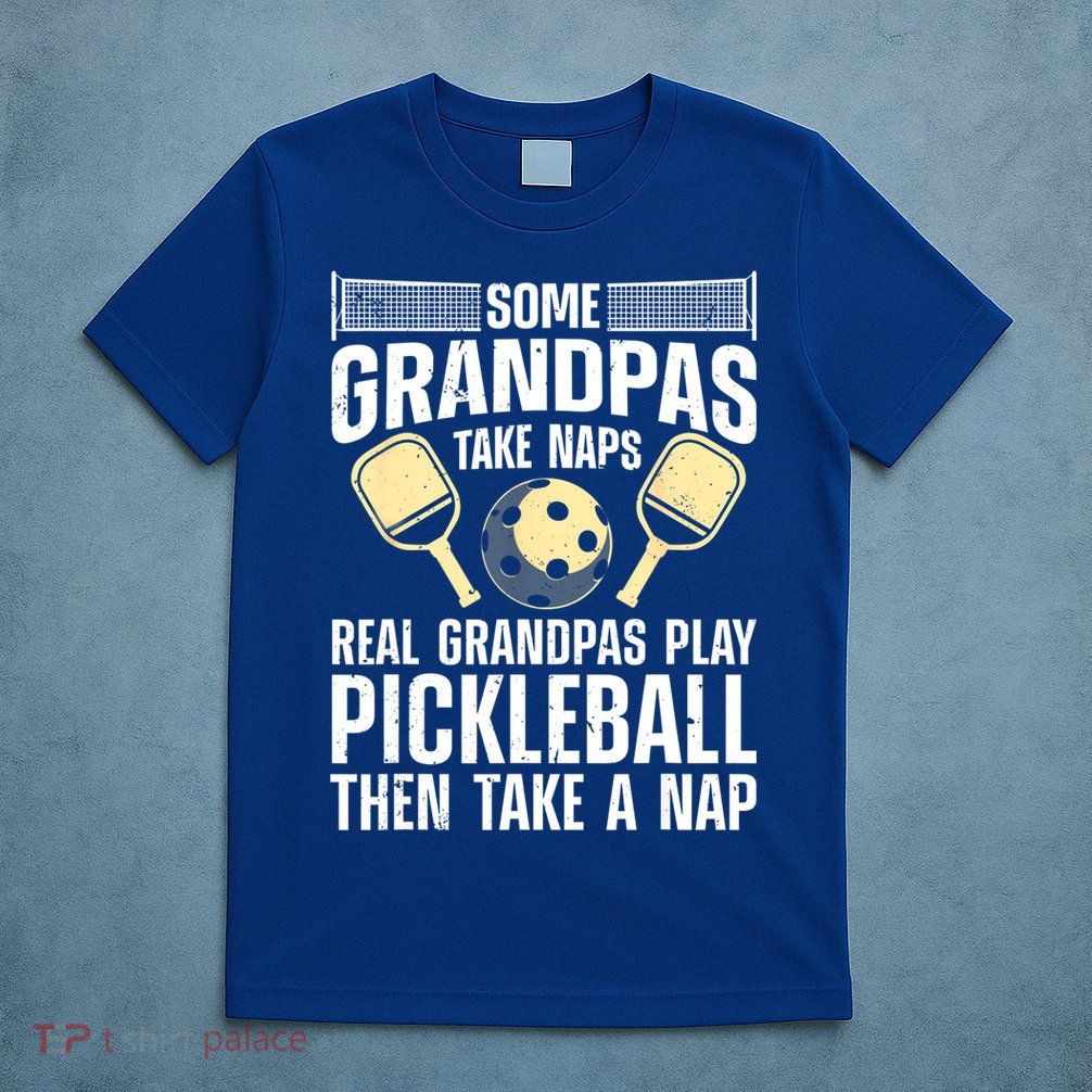 Funny Pickleball Design For Grandpa Pickleball Player T-Shirt
