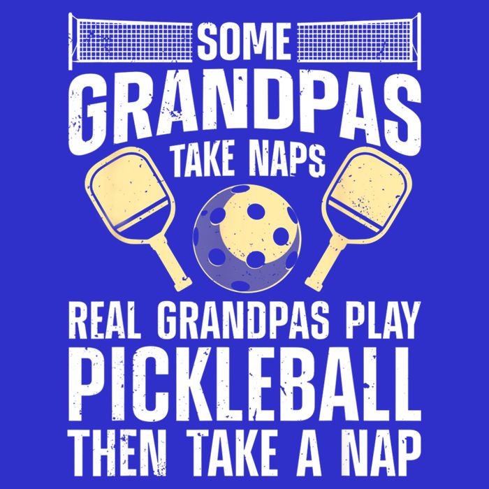Funny Pickleball Design For Grandpa Pickleball Player 16 in Basic Backpack