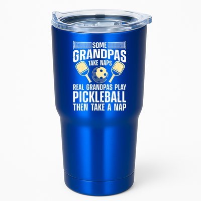 Funny Pickleball Design For Grandpa Pickleball Player Tumbler