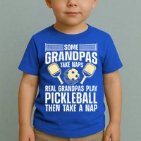 Funny Pickleball Design For Grandpa Pickleball Player Toddler T-Shirt