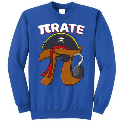 Funny Pi Day Pirate Pi Symbol Graphic Art Math Lover Gift Sweatshirt