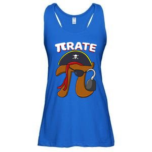 Funny Pi Day Pirate Pi Symbol Graphic Art Math Lover Gift Ladies Essential Flowy Tank