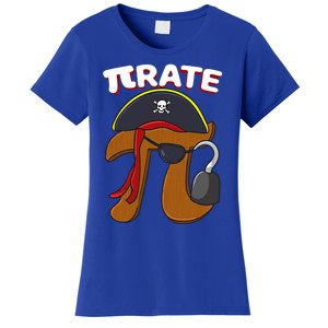 Funny Pi Day Pirate Pi Symbol Graphic Art Math Lover Gift Women's T-Shirt