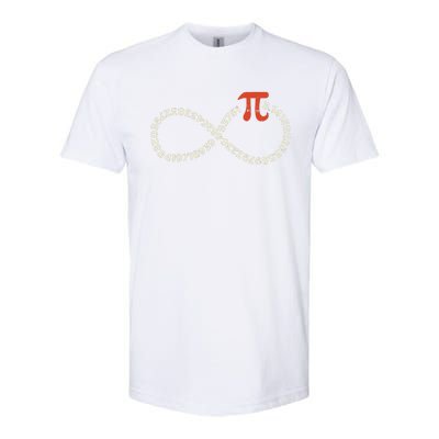 Funny Pi Day Infinity Symbol Math Geek Infinite Sign Softstyle® CVC T-Shirt