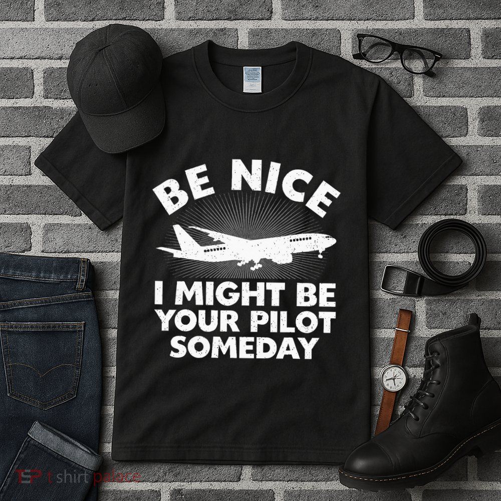 Funny Pilot Design Aviation Airplane Pilot Tall T-Shirt