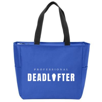 Funny Professional Deadlifter Funeral Director Mortician Gift Zip Tote Bag