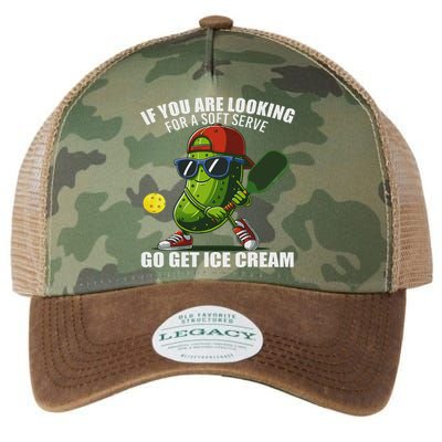 Funny Pickleball Design Funny Pickle Pickleball Legacy Tie Dye Trucker Hat