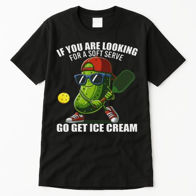 Funny Pickleball Design Funny Pickle Pickleball Tall T-Shirt