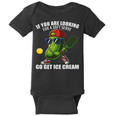 Funny Pickleball Design Funny Pickle Pickleball Baby Bodysuit