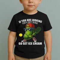 Funny Pickleball Design Funny Pickle Pickleball Toddler T-Shirt
