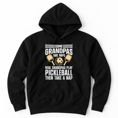 Funny Pickleball Design For Grandpa Pickleball Player Hoodie