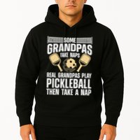 Funny Pickleball Design For Grandpa Pickleball Player Hoodie