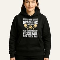 Funny Pickleball Design For Grandpa Pickleball Player Hoodie