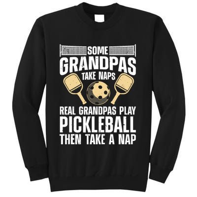Funny Pickleball Design For Grandpa Pickleball Player Sweatshirt