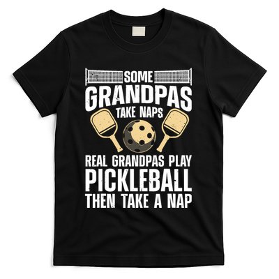 Funny Pickleball Design For Grandpa Pickleball Player T-Shirt