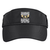 Funny Pickleball Design For Grandpa Pickleball Player Adult Drive Performance Visor