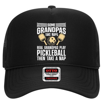 Funny Pickleball Design For Grandpa Pickleball Player Trucker Hat