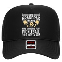 Funny Pickleball Design For Grandpa Pickleball Player Hat