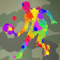 Funny Pickleball Design For Grandpa Pickleball Player Legacy Tie Dye Trucker Hat