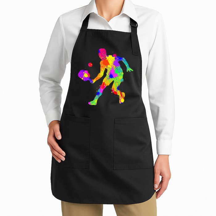 Funny Pickleball Design For Grandpa Pickleball Player Apron
