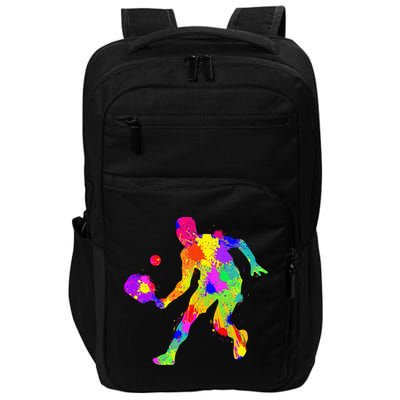 Funny Pickleball Design For Grandpa Pickleball Player Impact Tech Backpack