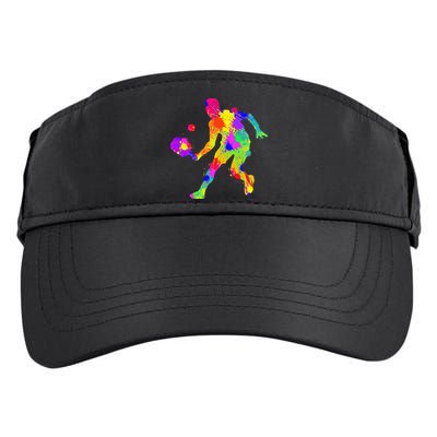 Funny Pickleball Design For Grandpa Pickleball Player Adult Drive Performance Visor