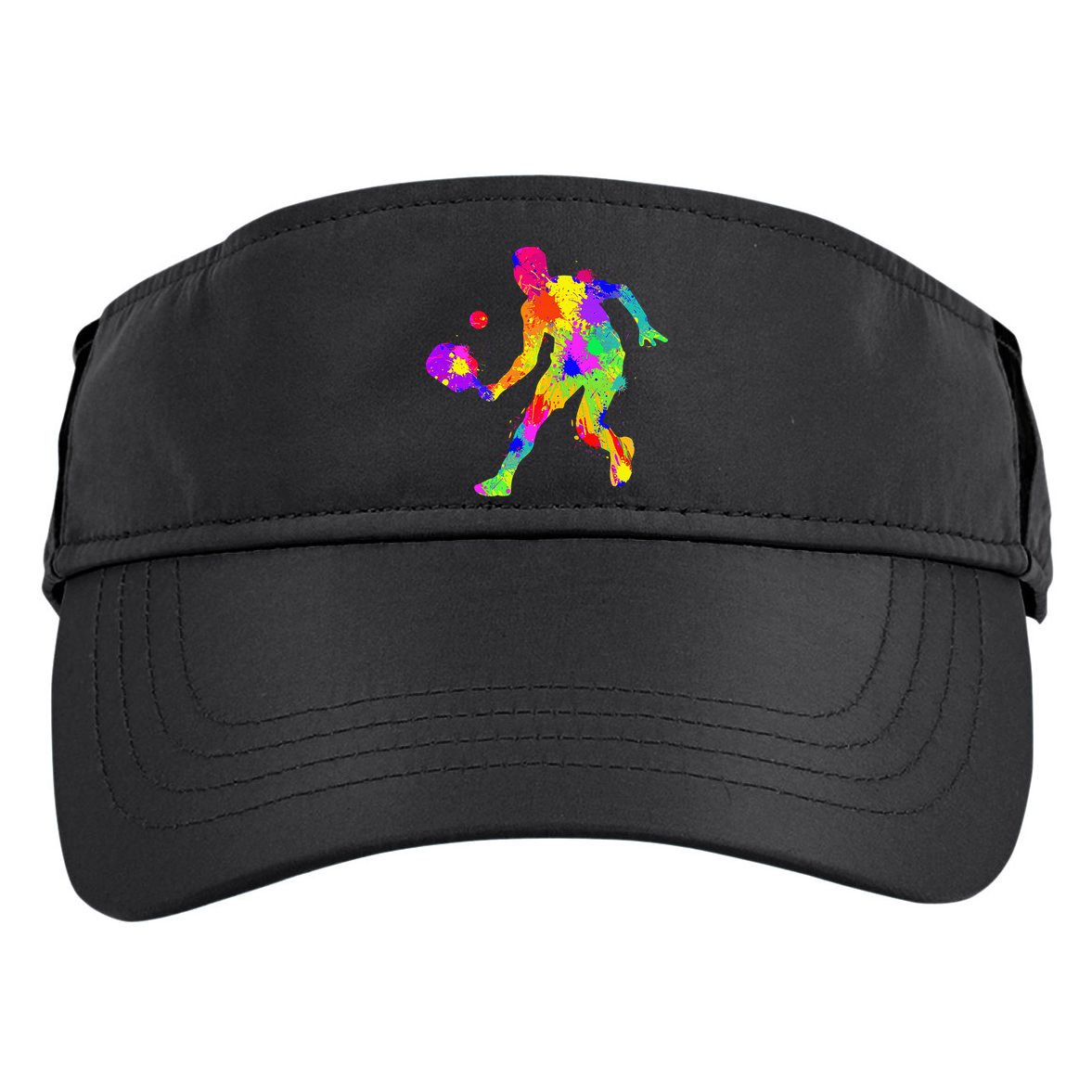 Funny Pickleball Design For Grandpa Pickleball Player Adult Drive Performance Visor