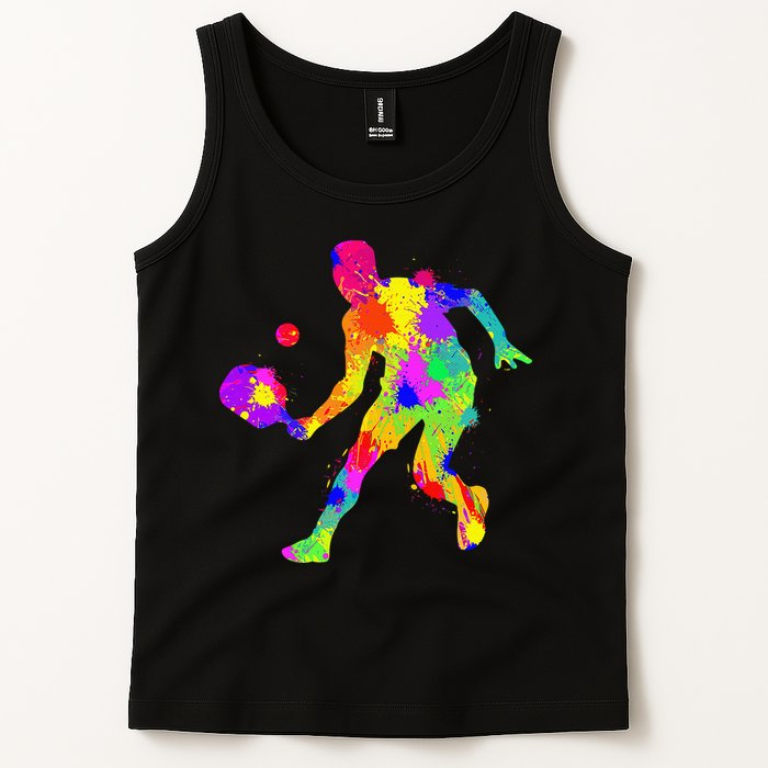 Funny Pickleball Design For Grandpa Pickleball Player Tank Top