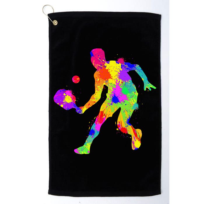 Funny Pickleball Design For Grandpa Pickleball Player Golf Towel
