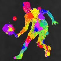 Funny Pickleball Design For Grandpa Pickleball Player Microfiber Hand Towel