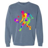 Funny Pickleball Design For Grandpa Pickleball Player Garment-Dyed Sweatshirt