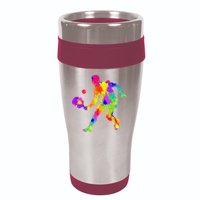 Funny Pickleball Design For Grandpa Pickleball Player 16oz Travel Tumbler