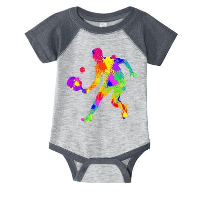 Funny Pickleball Design For Grandpa Pickleball Player Infant Baby Jersey Bodysuit
