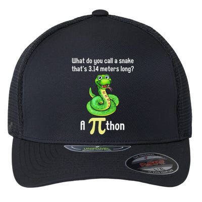 Funny Pi Day Puns Pithon Math Teacher Jokes Flexfit Unipanel Trucker Cap