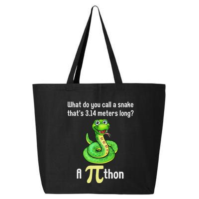 Funny Pi Day Puns Pithon Math Teacher Jokes 25L Jumbo Tote