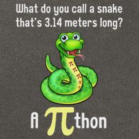 Funny Pi Day Puns Pithon Math Teacher Jokes Cotton Canvas Backpack