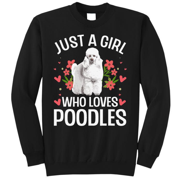 Funny Poodle Design For Standard Poodle Lovers Sweatshirt