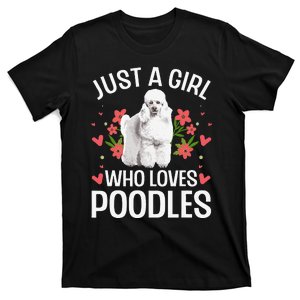 Funny Poodle Design For Standard Poodle Lovers T-Shirt