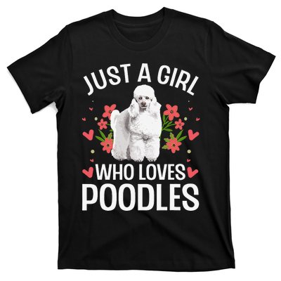 Funny Poodle Design For Standard Poodle Lovers T-Shirt