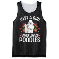 Funny Poodle Design For Standard Poodle Lovers Mesh Reversible Basketball Jersey Tank