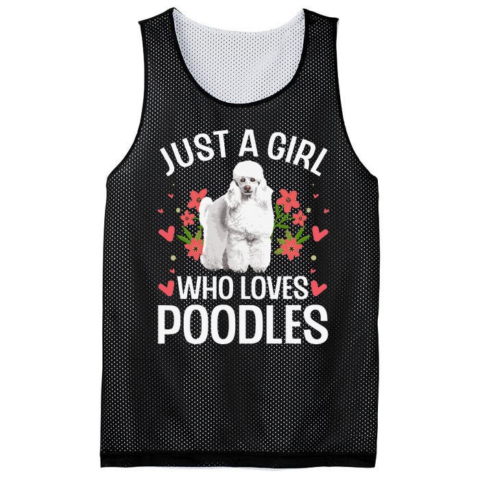 Funny Poodle Design For Standard Poodle Lovers Mesh Reversible Basketball Jersey Tank