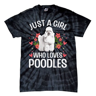 Funny Poodle Design For Standard Poodle Lovers Tie-Dye T-Shirt