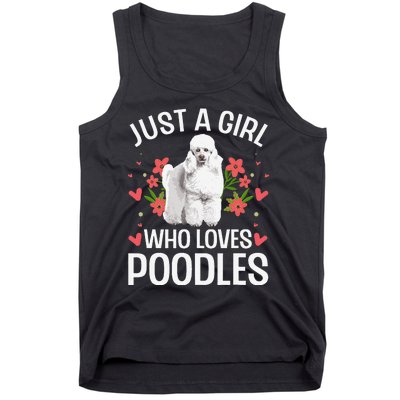 Funny Poodle Design For Standard Poodle Lovers Tank Top