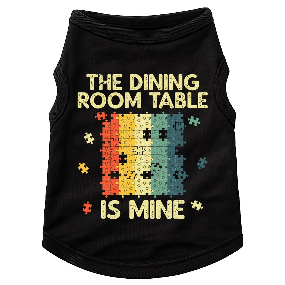 Funny Puzzle Design For Jigsaw Puzzle Lover Doggie Tank