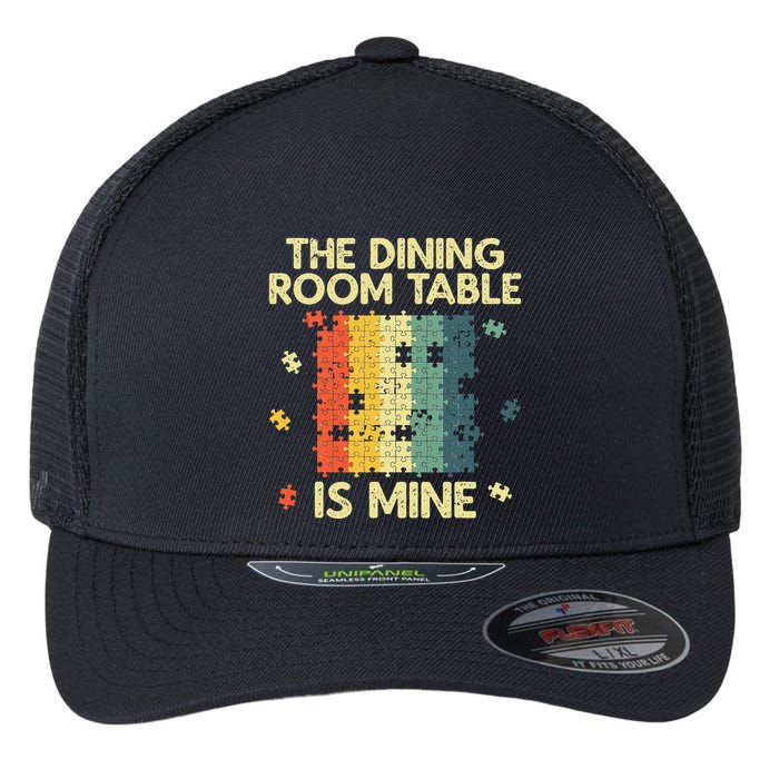 Funny Puzzle Design For Jigsaw Puzzle Lover Flexfit Unipanel Trucker Cap